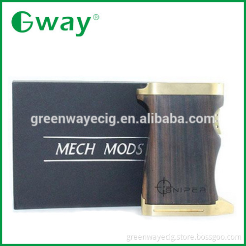 2015 Greenway Newest mechanical mod, wood box mod, wood sniper mod vs dimitri box mod